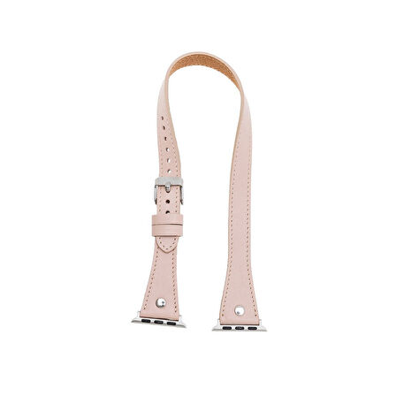 Apple Watch Uyumlu Deri Kordon 38-40-41mm Slim DTST NU1