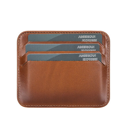 Pedro Slim Deri Kartlık RST2EF Taba