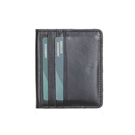 Robin Deri Kartlık Cüzdan RST1 Siyah