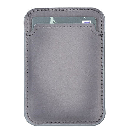 Maggy Deri Kartlık RST9EF Gri