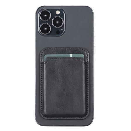 Maggy Deri Kartlık RST1 Siyah