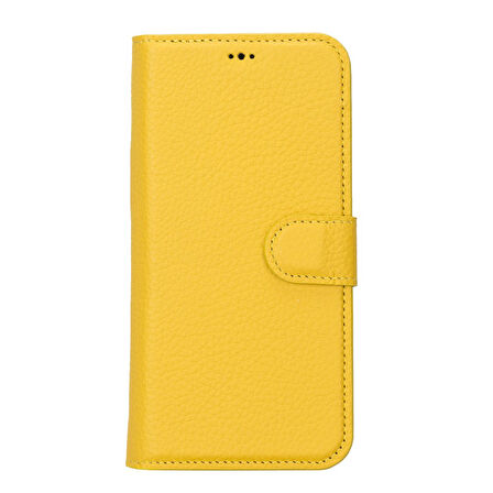 Apple iPhone 14 Pro Max Uyumlu Deri Cüzdanlı Kılıf MWWN FL12