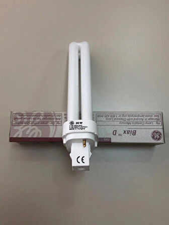 10 ADET GENERAL ELK. PLC LAMBA 26W/840 2p 4000 Kelvin 1710 Lümen Günışığı BOY:16.5cm ( 10W-13W-18W YERİNE OLMAZ )