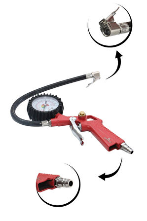 Havalı Lastik Şişirme Ve Ölçme GPLS01