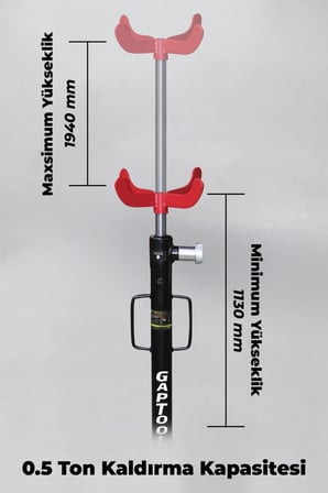 0.5 Ton Dikey Şanzıman Krikosu GPT103