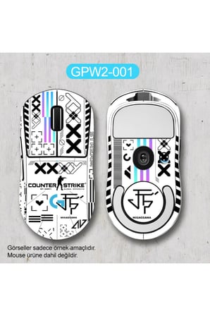 GPW 2 Uyumlu Tape – 2. Nesil Kablosuz Mouse Kaymaz Bant, Full Kaplama, Ter ve Suya Dayanıklı