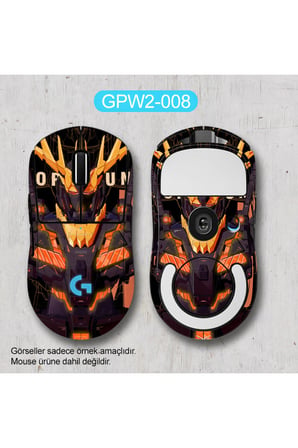 GPW 2 Uyumlu Tape – 2. Nesil Kablosuz Mouse Kaymaz Bant, Full Kaplama, Ter ve Suya Dayanıklı