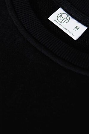 Unisex Siyah Bauhaus Essential T-shirt