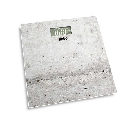 Sinbo Dijital Tartı - Beyaz Renk - 180 kg Maks Kapasite - LCD Ekran