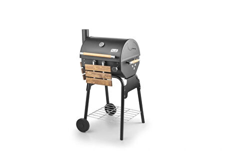 Grillia Grillord‑75 Kömürlü Barbekü Hediye Seti (Önlük + Kılıf)