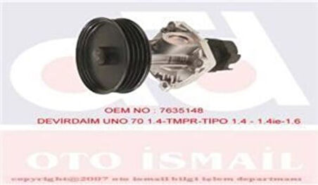 Graf PA598 Devirdaim Fiorino 1.4-1.6 94-01 Tempra 1.4Le 90-96 Tipo 1.4-1.4Le 87-95 Uno 1.4-1.6 7784979