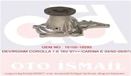 Graf PA712 Devirdaim Corolla 1.6 16V 95-97 Carina E 04 92-09 97 1611019295