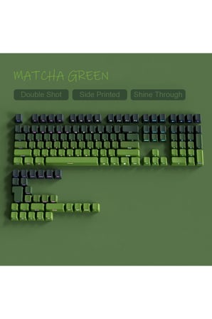 GRADİENT Yan Baskı Klavye Tuşları Çift PBT Klavye Tuşları 130 key Kiraz MX KEYCAPS Oyun Klavyesi