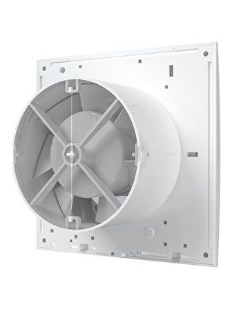 Easy 100 BV – 10 cm Kapaklı Banyo & WC Havalandırma Aspiratör Fanı 