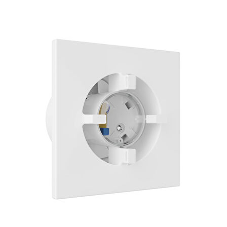 VentEurope Eon 100 BD – 10 cm Tuvalet ve Banyo Kapaklı Damperli Aspiratör Fanı-Siyah