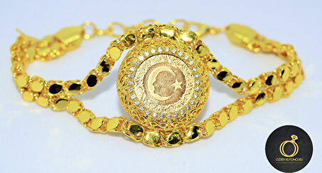 22 AYAR 0.50 GRAM ALTINLI BİLEKLİK