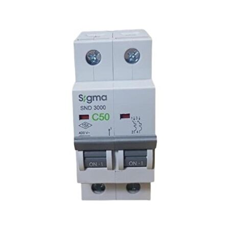 2X50A C/3KA W OTOMATİK SİGORTA (3LÜ) SİGMA