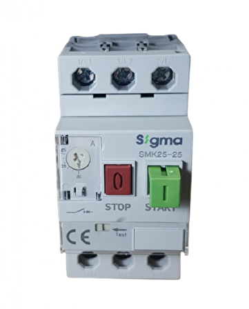 SMK25 20-25A MOTOR KORUMA ŞALTERİ SİGMA