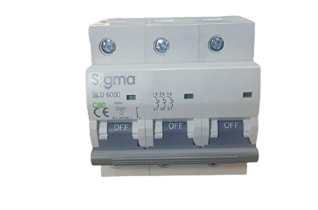 3X80A C/6KA W OTOMATİK SİGORTA SİGMA