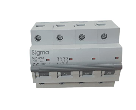 4X80A C/6KA W OTOMATİK SİGORTA SİGMA