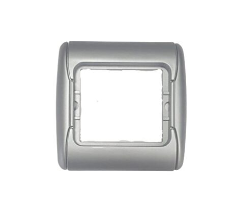 KELEBEK METALİK GRİ TEKLİ ÇERÇEVE (10ADET) METESAN