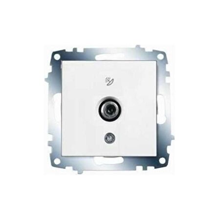 KARRE BEYAZ F KON. SONLU UYDU PRİZİ (12ADET) VİKO