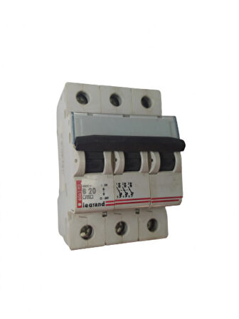 3X20A B/6KA OTOMATİK SİGORTA (2ADET) LEGRAND