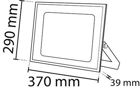 200W BEYAZ LED PROJEKTÖR NOAS