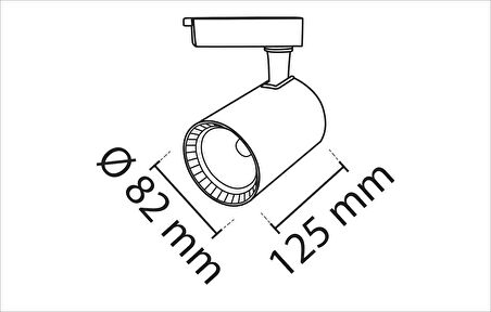 30W/3200K PARİS RAY SPOT (GÜNIŞIĞI) NOAS