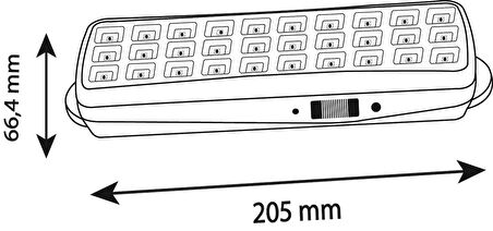 DATÇA 30 LEDLİ IŞILDAK NOAS