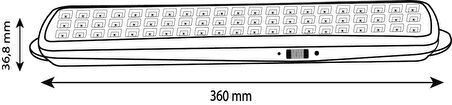 DATÇA 60 LEDLİ IŞILDAK NOAS