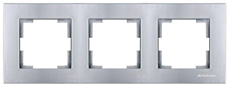 RİTA INOX 3LÜ YATAY ÇERÇEVE MUTLUSAN