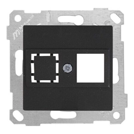 RİTA SİYAH MEK+TUŞ 1RJ45 (KON.SÜZ)DATA PRİZİ MUTLUSAN