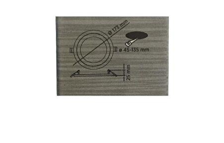 CT-5647 15W/6400K PLUS LED PANEL ARMATÜR (BEYAZ-6ADET) CATA