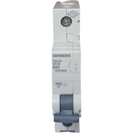 25A B/6KA W OTOMATİK SİGORTA (6ADET) SIEMENS