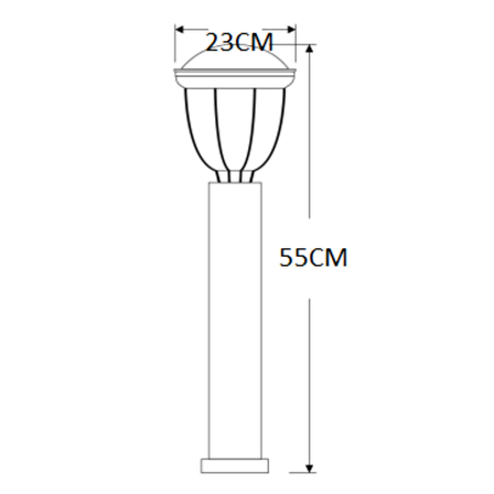 CT-7039 TORİNO BAHÇE ARMATÜRÜ CATA