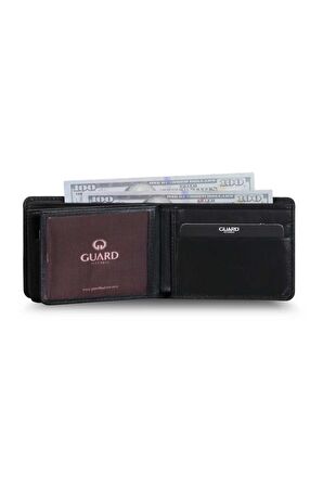 Guard Siyah Safiano Deri Erkek Cüzdanı - GRD2403XW22491