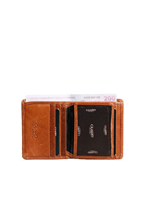 Guard Dustin Antik Taba Deri Erkek Cüzdanı - GRD2403XW22557