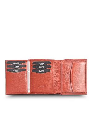 Guard Bozuk Para Girişli Taba Deri Erkek Cüzdanı - GRD2403XW22135