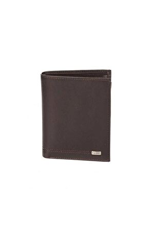 Guard Çok Bölmeli Dikey Kahverengi Deri Erkek Cüzdanı - GRD2403XW22203