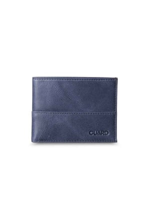 Guard Antik Lacivert Hakiki Deri İnce Klasik Yatay Model Erkek Cüzdanı // GRD260822WT1430