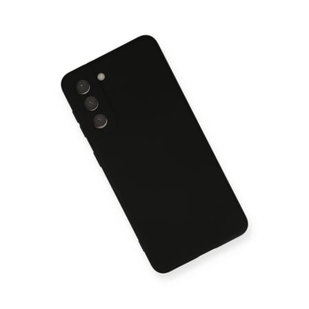 Samsung Galaxy S21 Kılıf Nano İçi Kadife Silikon - Siyah