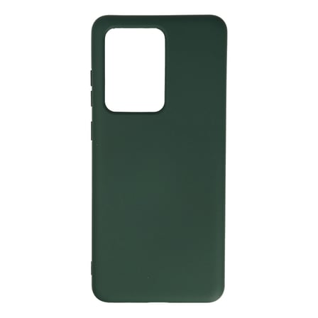 Samsung Galaxy S20 Ultra Kılıf Nano İçi Kadife Silikon - Koyu Yeşil