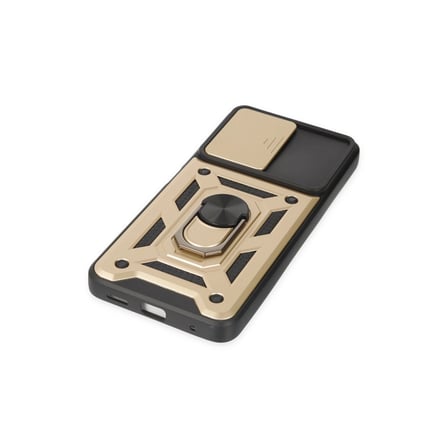 Xiaomi Poco X3 Gt Kılıf Pars Lens Yüzüklü Silikon - Gold