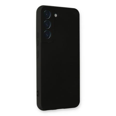 Samsung Galaxy S23 Kılıf Nano İçi Kadife Silikon - Siyah