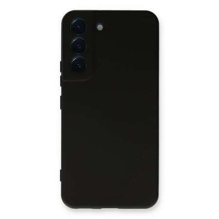 Samsung Galaxy S23 Kılıf Nano İçi Kadife Silikon - Siyah