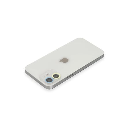 Apple İphone 11 Renkli Kamera Lens Koruma Cam - Sarı-mavi