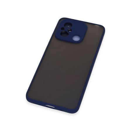 Xiaomi Redmi 12c Kılıf Montreal Silikon Kapak - Lacivert