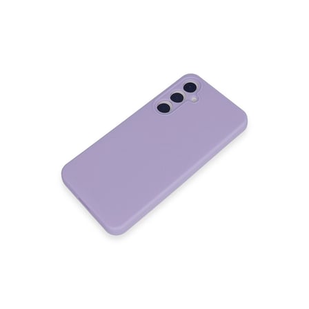 Samsung Galaxy A35 5g Kılıf Nano İçi Kadife Silikon - Lila
