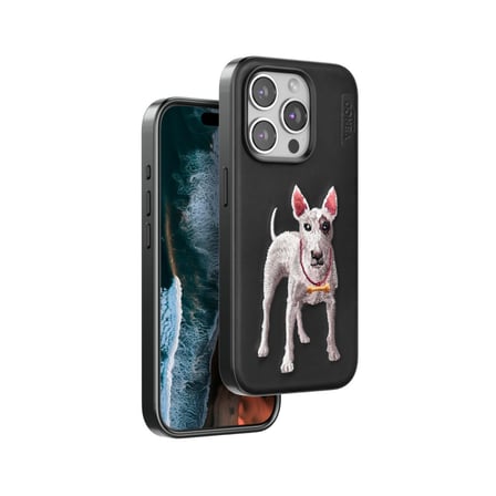 Venco Apple İphone 14 Pro Max Perma Desenli Kapak - Siyah